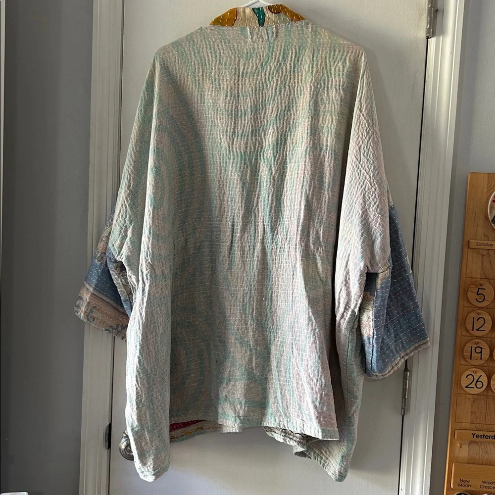 Kantha Bae Shortie Kimono - Picture 5 of 11